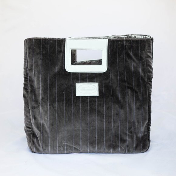 Stylish Falcon Feather Velvet bag with laptop case - Picture 2 of 2